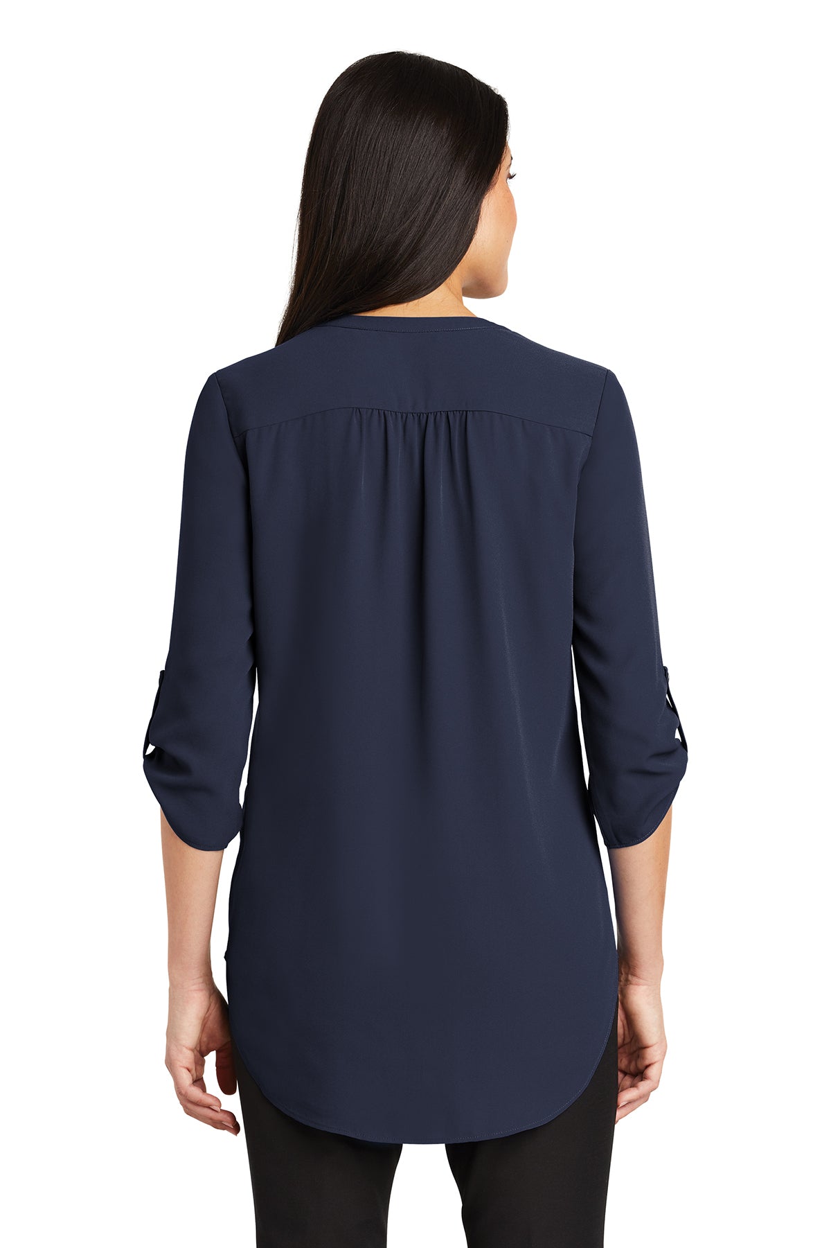 Ladies 3/4-Sleeve Tunic Blouse