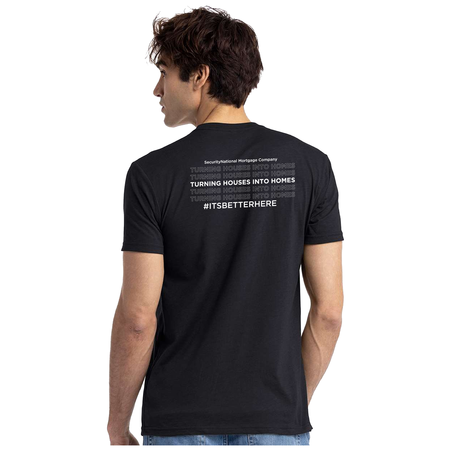 Unisex Turning Houses Into Homes Graphic Tee