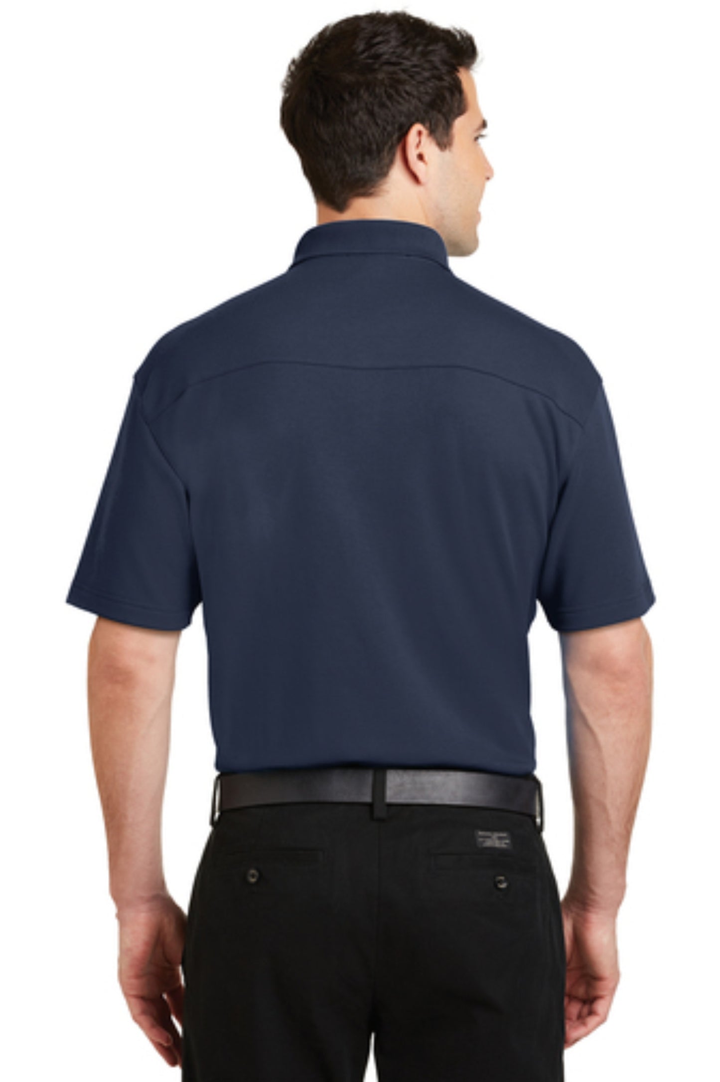 Men's Silk Touch™ Interlock Performance Polo w/ full SNMC logo
