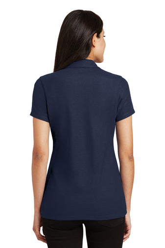 Ladies Silk Touch™ Y-Neck Polo w/ SNMC full logo