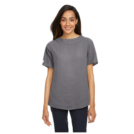 Devon & Jones Ladies' Perfect Fit™️ Boat-Neck Blouse