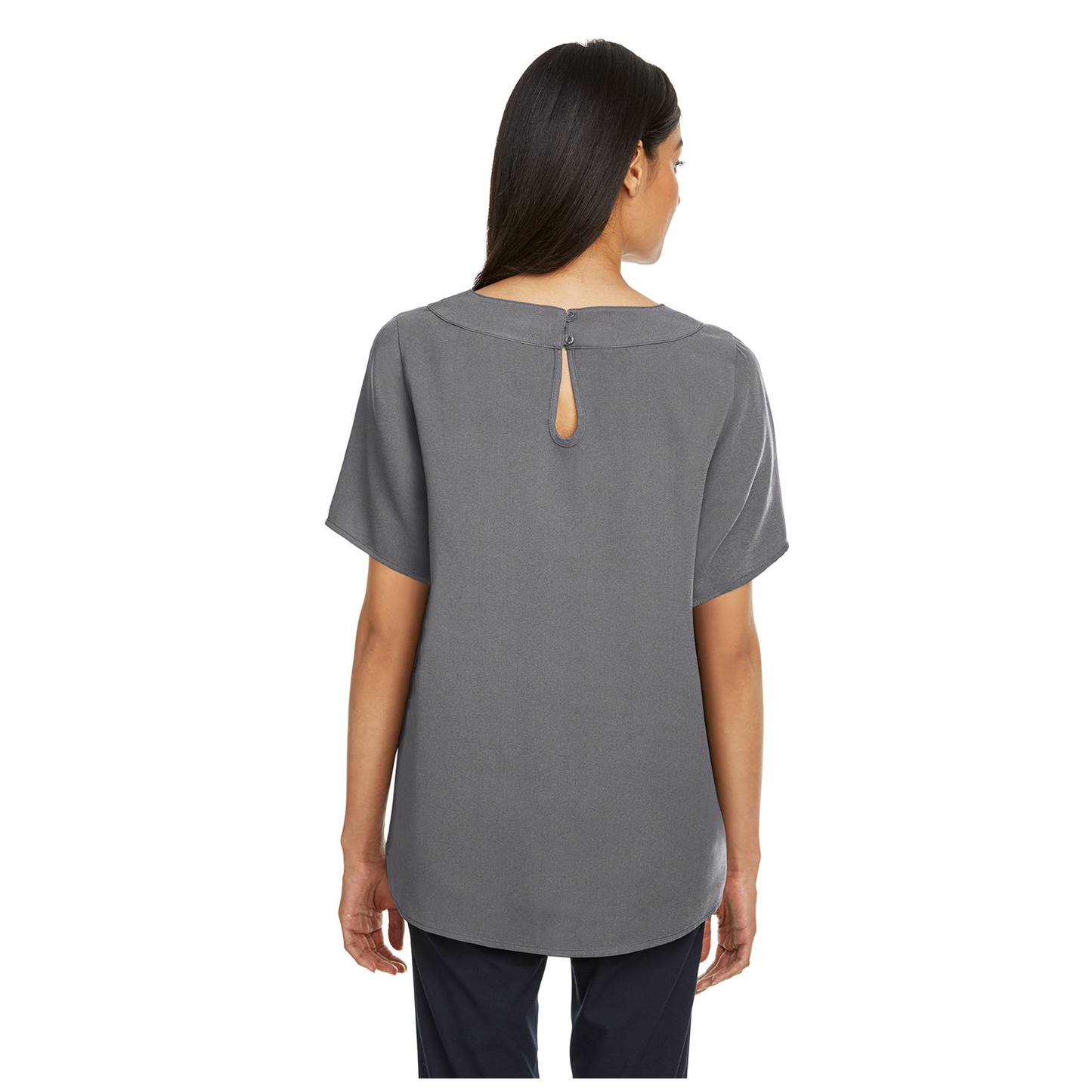 Devon & Jones Ladies' Perfect Fit™️ Boat-Neck Blouse