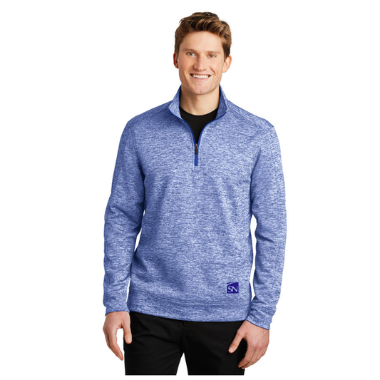 Sport-Tek® PosiCharge® Electric Heather Fleece 1/4 Zip Pullover