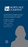 SN Mortgage Company BUSINESS CARD  - WHITE DESIGN