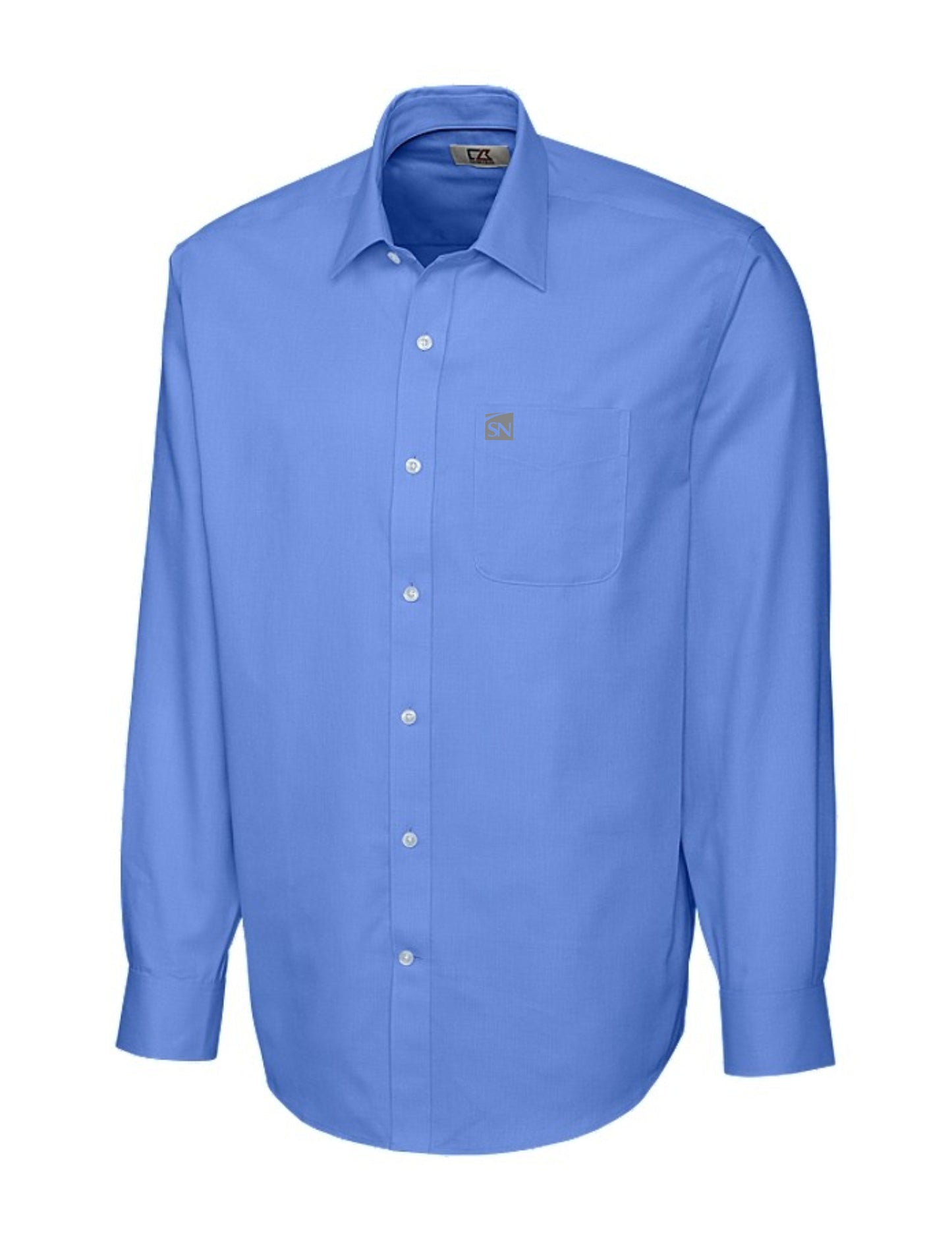 Men's L/S Epic Easy Care Spread Nailshead Button -Up