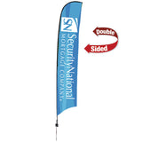 (14') Double Sided Feather Flag - Large