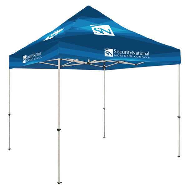 Standard 10' Tent Kit (Full-Color Imprint, 1 Location)